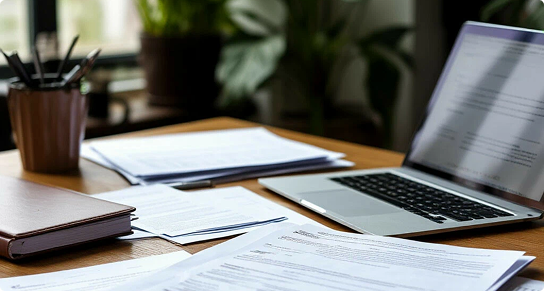 Missing Document Request, if needed, per current registration rules